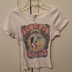 Free People Horoscope baby tee.